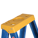 Ver imagem 4 de Escada de Fibra e Alumínio Tesoura Simples Premium 1,50m 5 Degraus 120kg W.bertolo