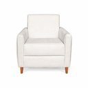 Ver imagem 4 de Poltrona Aurora Boucle Off White - Lucadi Home