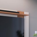 Ver imagem 6 de Painel Extensivel Tv 70 Pol 180 Cm Leme Off White Matte Freijo Colibri
