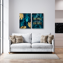 Ver imagem 6 de Quadros Decorativo Kit Dupla Home Sweet Home Sala E Quarto