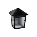 Ver imagem 1 de Luminária Verona Parafusar na Parede Alumínio Preto 20x11cm Ouro Minas