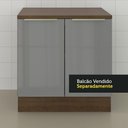 Ver imagem 3 de Tampo para Balcão Lux de 80 X 60 Cm Madesa - Rustic
