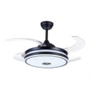Ver imagem 2 de Ventilador de Teto Pá Retrátil com Controle e Som Bluetooth