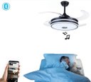 Ver imagem 6 de Ventilador de Teto Pá Retrátil com Controle e Som Bluetooth