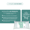 Kit 2 Travesseiros Select Luxo King Size com 2 Fronhas King Size 100% Algodão - 8