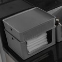 Ver imagem 5 de Tampa para Cesto Flow de 8,2l 12l ou 16l Bege 34x27x1,5cm Tampa para Caixa Organizadora ou