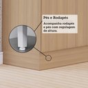 Ver imagem 7 de Balcão de Cozinha Canto Reto 95cm 1 Porta Elegance Luciane Móveis