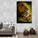 Ver imagem 3 de Quadro Família Abençoada Colorido -- BR ARTES Grande 118x78