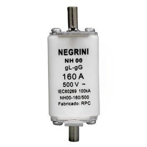 Fusível Nh00 160a X 500 Volts - Nh-00-160/500 - Negrini