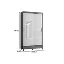 Ver imagem 3 de Guarda Roupas 2 Portas de Correr 2 Ptas c/Esp Pés Fit Jequiti - S. Andirá