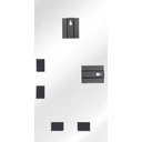 Ver imagem 4 de Espelho Retangular Grande 170 X 70 Corpo Inteiro Moderno Lapidado com Suporte