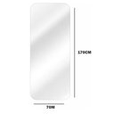 Ver imagem 5 de Espelho Retangular Grande 170 X 70 Corpo Inteiro Moderno Lapidado com Suporte