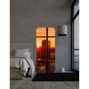 Espelho Retangular Grande 170 X 70 Corpo Inteiro Moderno Lapidado com Suporte