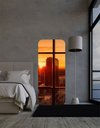 Ver imagem 1 de Espelho Retangular Grande 170 X 70 Corpo Inteiro Moderno Lapidado com Suporte