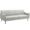 Ver imagem 2 de Sofá 3 Lugares para Sala Living Pés Industrial 200cm Nunno F04 Couríssimo Gelo - Lyam Decor