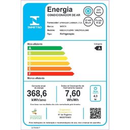Ar Condicionado Split Inverter Midea Ai Ecomaster 12000 Btus Frio 220v 38ezvca12m5 - 6