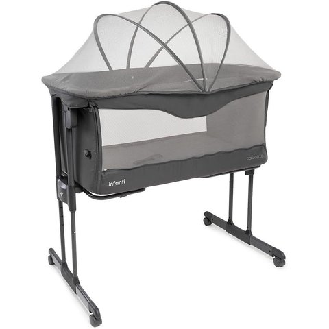 Berço Cobed Donatello Infanti Cinza Grafite