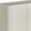 Ver imagem 5 de Aparador Buffet Sala de Jantar 2 Portas Brise Pés Industrial Preto Naim I03 Luna - Lyam Decor