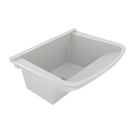 Tanque de Lavar Roupa em Mármore Sintético Granitado 55x41cm  - 1