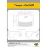 Tanque de Lavar Roupa em Mármore Sintético Granitado 55x41cm  - 3