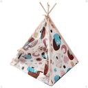 Ver imagem 1 de Cama Pet Cabana Tenda Fluffie*