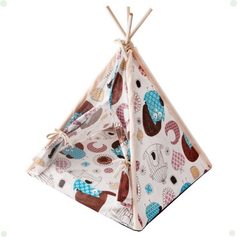 Cama Pet Cabana Tenda Fluffie*