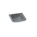 Ver imagem 2 de Tanque de Lavar Roupa em Mármore Sintético Granitado 55x41cm Branco/Cinza Aj Rorato