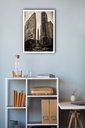 Ver imagem 1 de Quadro Decorativo Praça Sete Belo Horizonte - 70x50cm:moldura Branca