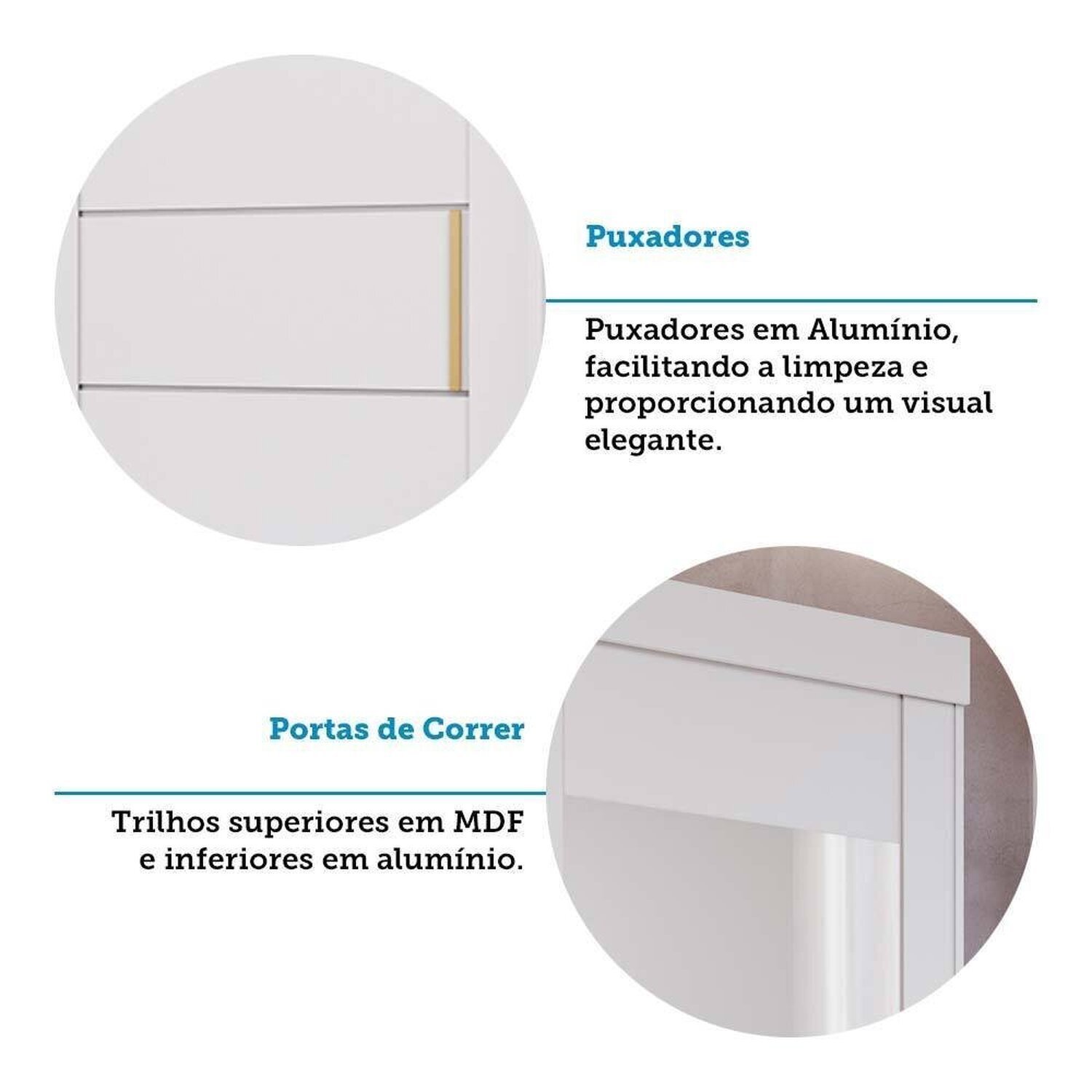 Guarda-roupa Solteiro 3 Portas de Correr 3 Gavetas sem Pés 100% Mdf Dubai Espresso Móveis - 8