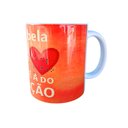 Ver imagem 5 de Caneca com Relevo em Braile com Frase a Mais Bela Visão É a do Coração