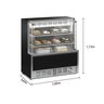 Vitrine Refrigerada Confeitaria Dupla Função Gpea-110r Pr 127v 60hz Gelopar - 2