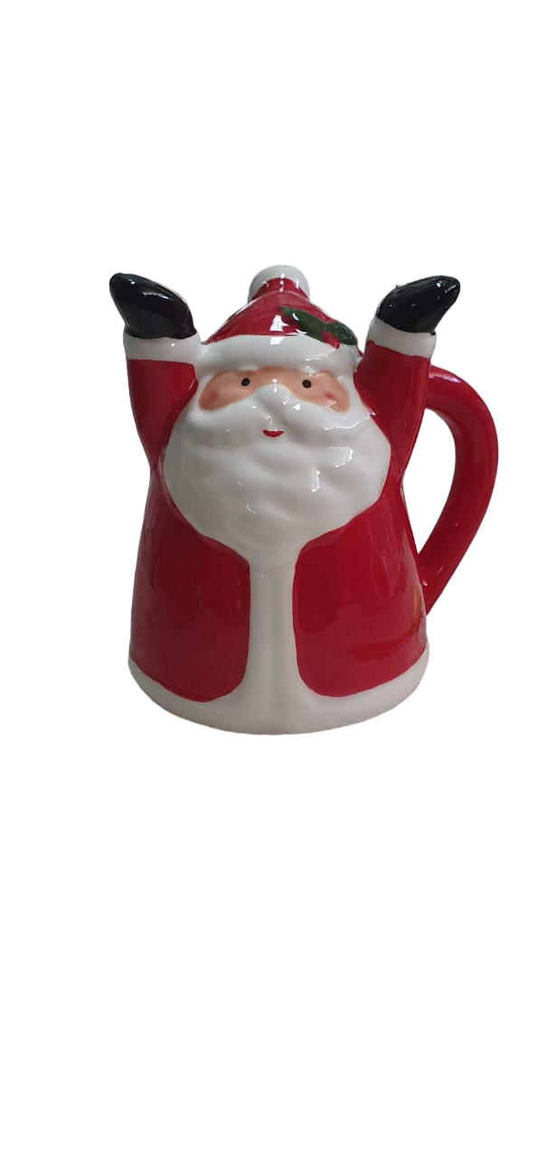 Caneca Natalina Papai Noel de Ponta Cabeça - 4