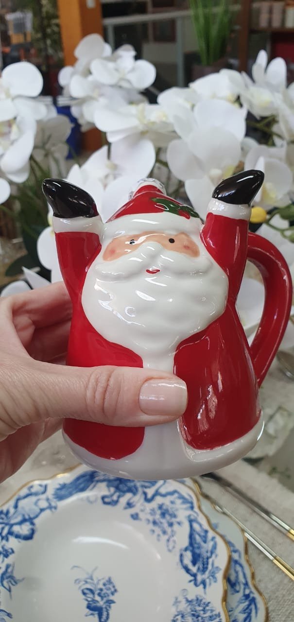 Caneca Natalina Papai Noel de Ponta Cabeça - 3