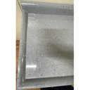 Ver mais imagens de Pia Para Cozinha Em Mármore Sintético Com Cuba Em Aço Inox 199cmx55cm