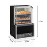 Vitrine Estufa com Bandejas Meqa-075r Pr 127v 60hz Gelopar - 2