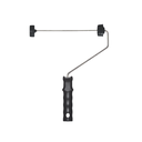 Ver imagem 1 de 12 Unidades Suporte sem Rosca Econômico para Rolo de Pintura 23cm Cor Preto Durín