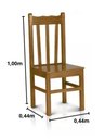 Ver imagem 2 de Conjunto de Mesa Mônaco com 6 Cadeiras Imbuia