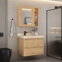 Ver imagem 1 de Gabinete para Banheiro Suspenso Ripy 80cm sem Lavatório