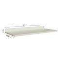 Ver imagem 7 de Cozinha Compacta Modulada 7 Portas 3 Gavetas 100% MDF 2 Tampos Sevilha Branco/Artico