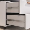 Ver imagem 7 de Conjunto Gabinete para Banheiro com Rodizio, com Cuba de sobrepor e Espelho Kyoto 60cm