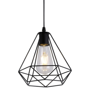 Pendente Trine Preto 25cm
