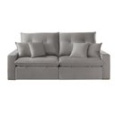 Ver imagem 3 de Sofá Retrátil e Reclinável Império 250 Cm Braço 25 Cm Meu Sofá Online