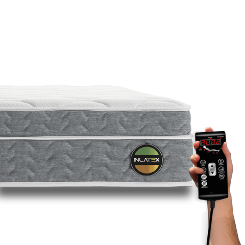Cama Box Blend 32 Latex Firme - Solteiro 88x188cm - Kit Spa