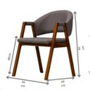 Ver imagem 5 de Cadeira de Jantar Essencial Luxo Veludo