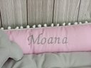 Ver imagem 7 de Kit Pet Caes e Gatos Cesto Organizador Cama M Personalizada Jogo Americano Rosa Caminha M com Ziper