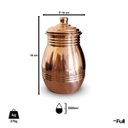 Ver imagem 3 de Jarra Moringa Cobre Puro Água Benefícios Ayurveda 1 Litro