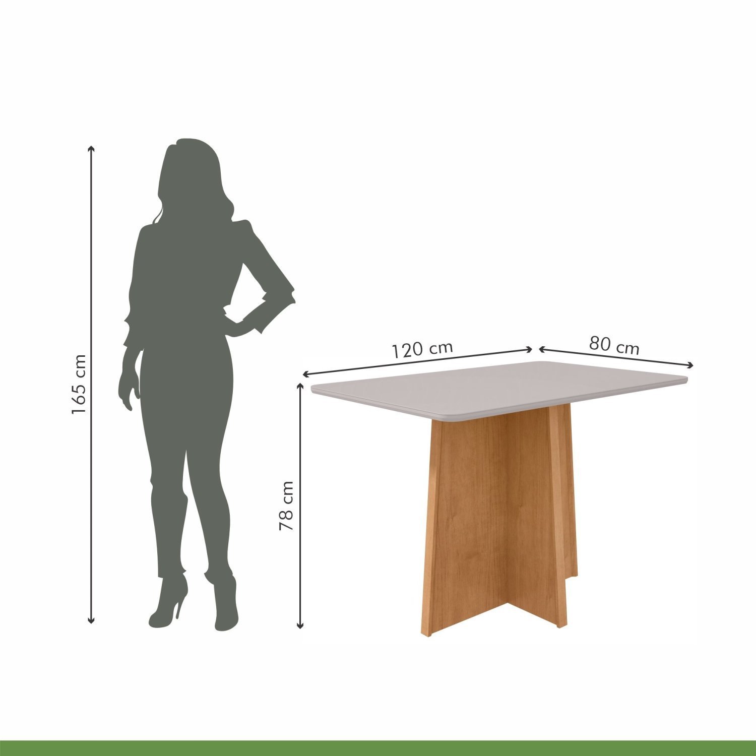 Conjunto Mesa 120cm Celebrare com Vidro e 4 Cadeiras Apogeu - 9
