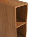 Ver imagem 4 de Mesa de Cabeceira Modulado Flex com 2 Nichos Canela