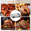 Ver imagem 7 de Takywep Chapa Elétrica 29 Pol 3000w Aço Inox Prata Antiaderente