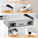 Ver imagem 4 de Takywep Chapa Elétrica 29 Pol 3000w Aço Inox Prata Antiaderente